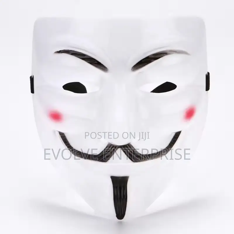 1pc Hip Hop Adult Hand-Painted Mask