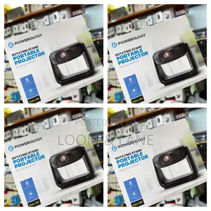 Rotating Stand Portable Projector