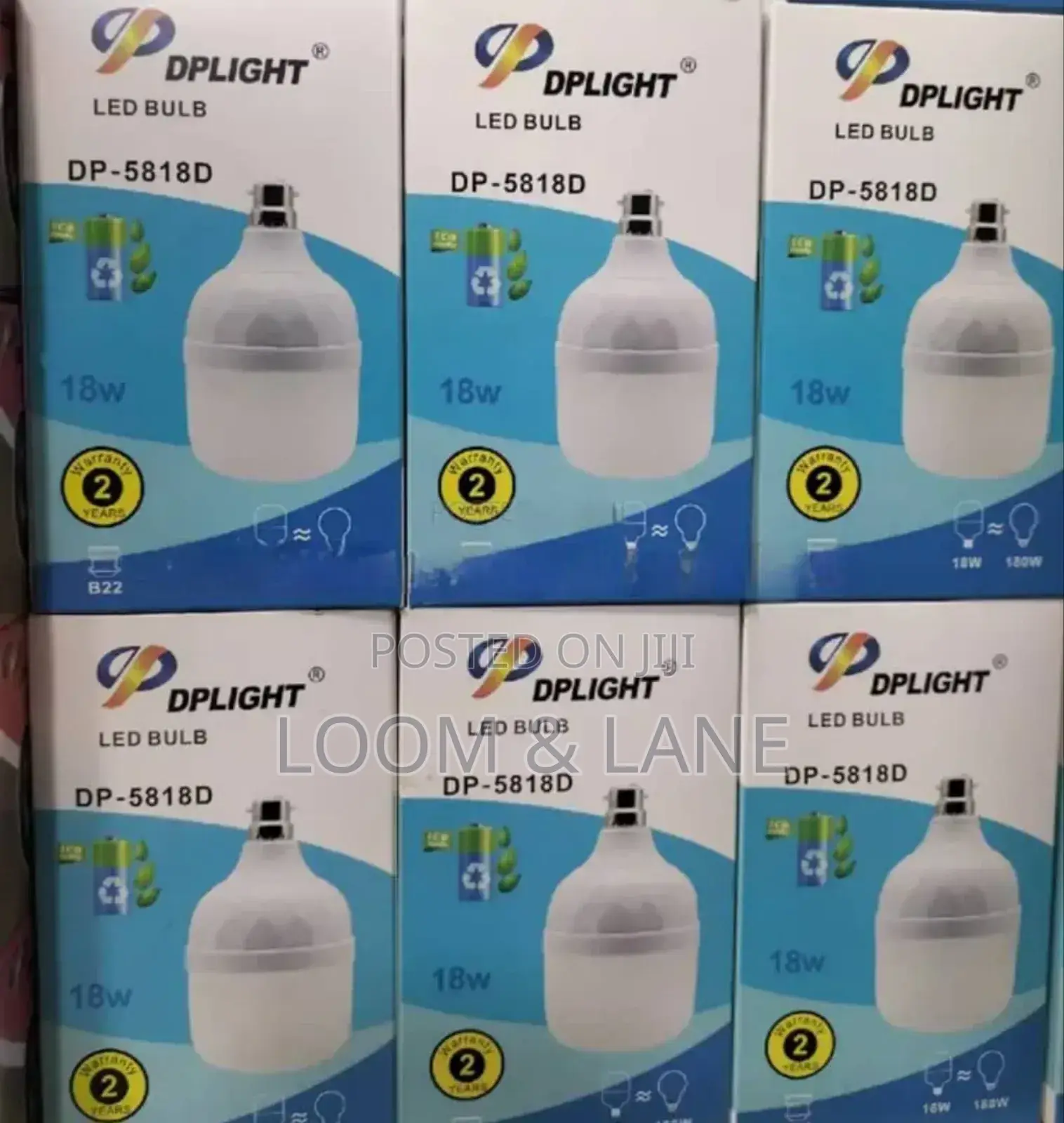 Dp Light 18w Rechargeable Bulb