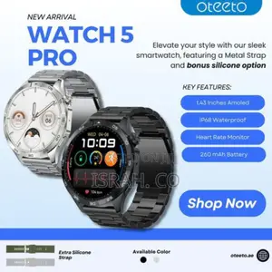 Oteeto Watch 5 Pro 1.43 Inch Amoled Display