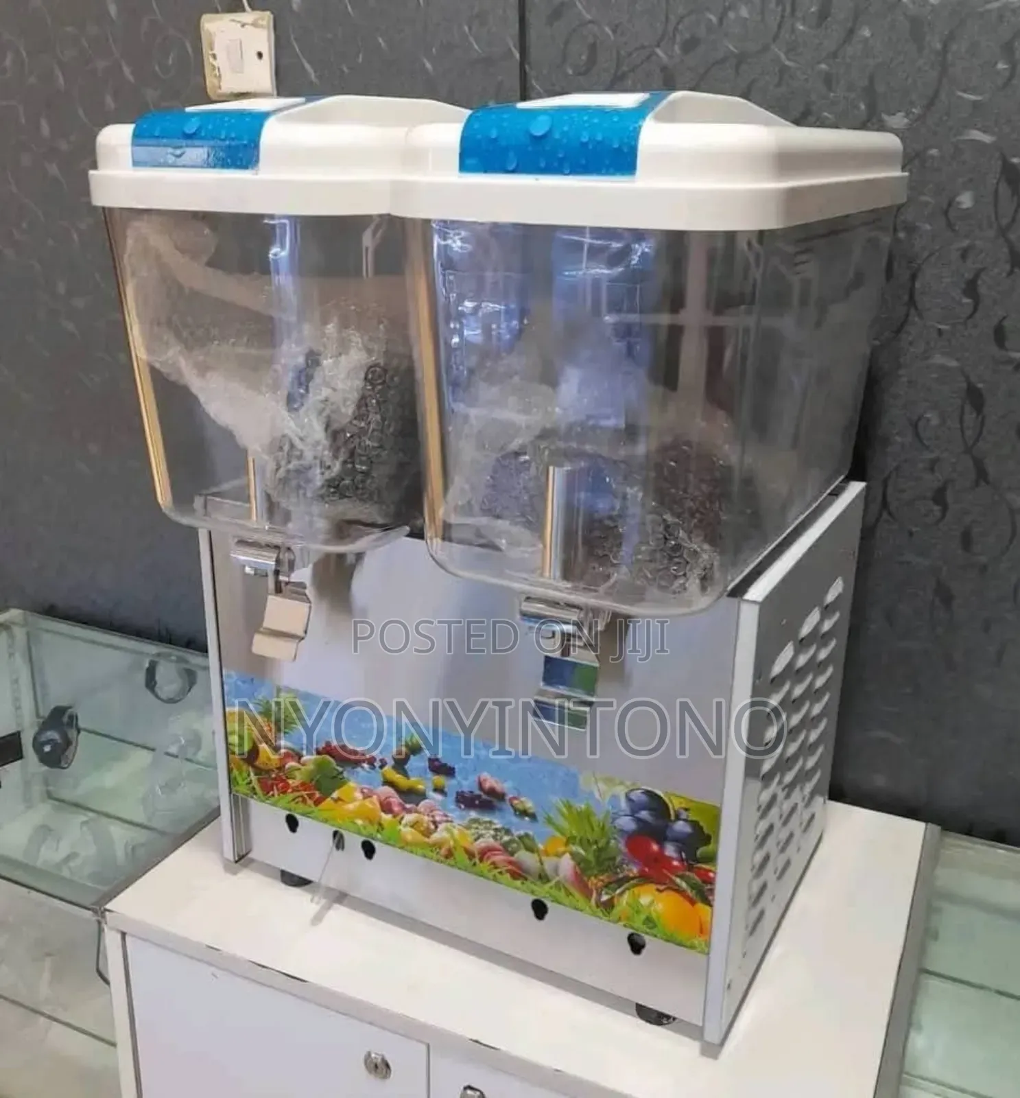 High Quality Double Juice Dispenser and Cooler