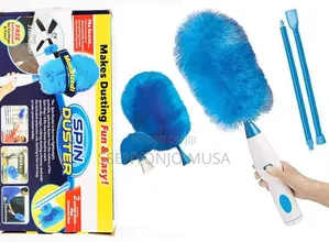 360° Spin Electric Feather Duster Vacuum Cleaner - Cordless