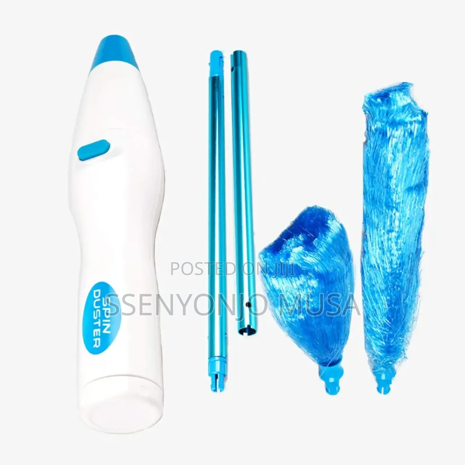 360° Spin Electric Feather Duster Vacuum Cleaner - Cordless