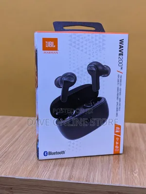JBL Deep Bass Sound Earbuds Wave200