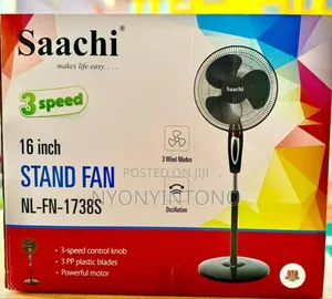 Saachi 16strong and Silent Stand Fan