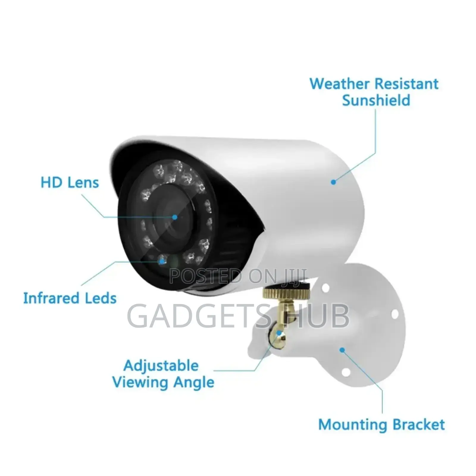 Adh 4ch 720p H.264 Night Vision CCTV
Ovr Kit Camera System