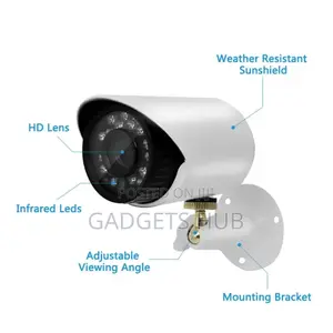 Adh 4ch 720p H.264 Night Vision CCTV
Ovr Kit Camera System