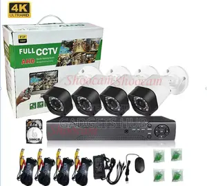 Adh 8ch CCTV Camera System 1080p DVR Camera Kit Smart