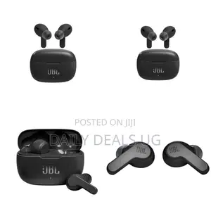JBL Wave 200 TWS in-Ear Truly Earbuds With Mic, -Black
