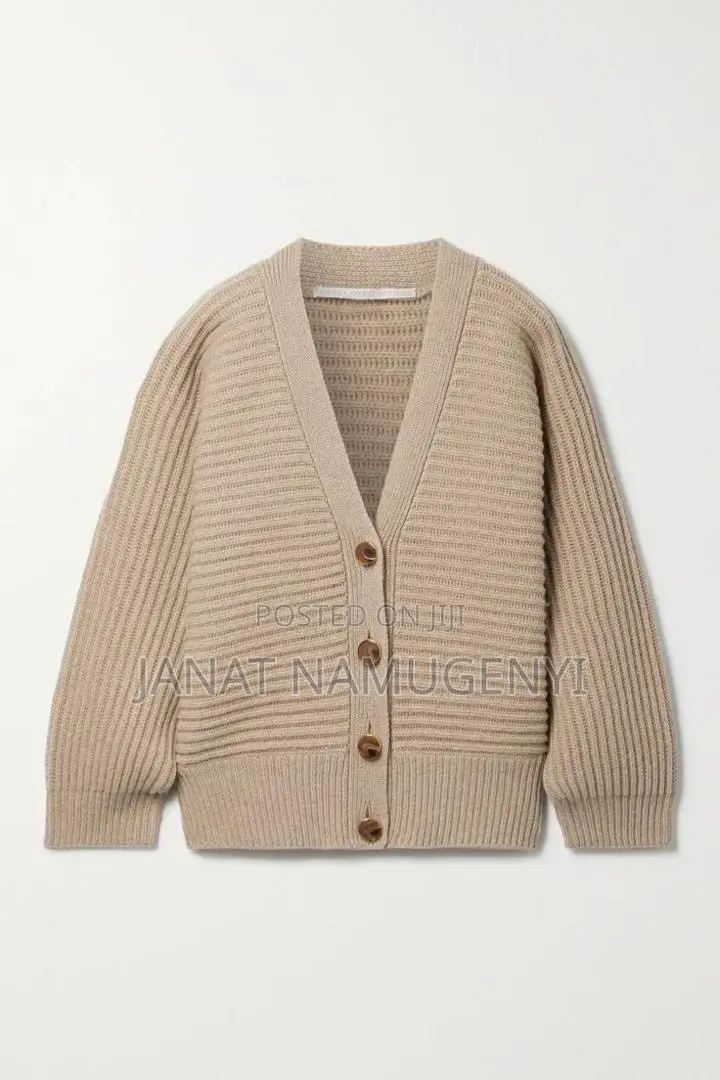 Open Buttoned Sweaters Available