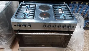 SPJ 90x60 Cooker With Electric Oven/4 Gas Cooker 2electric Plates