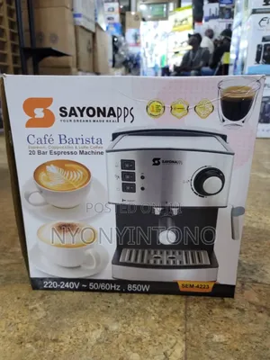 Sayona 20bar Coffee and Espresso Machine