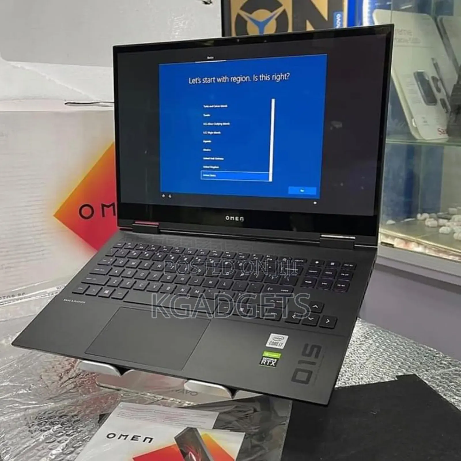 New Laptop HP Omen 15 16GB Intel Core I5 HDD+SSD 512GB