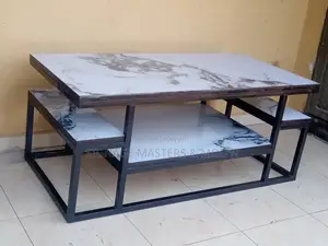 Marble PVC Top Center Table