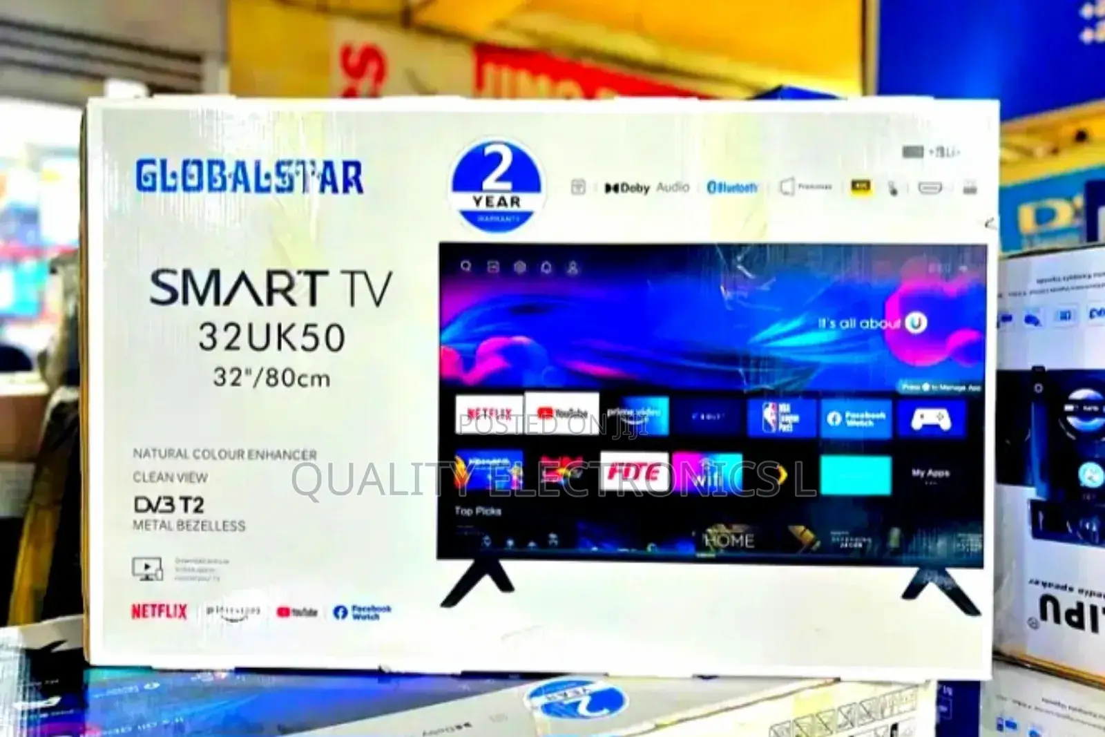Globalstar 32" Smart Android Flatscreen