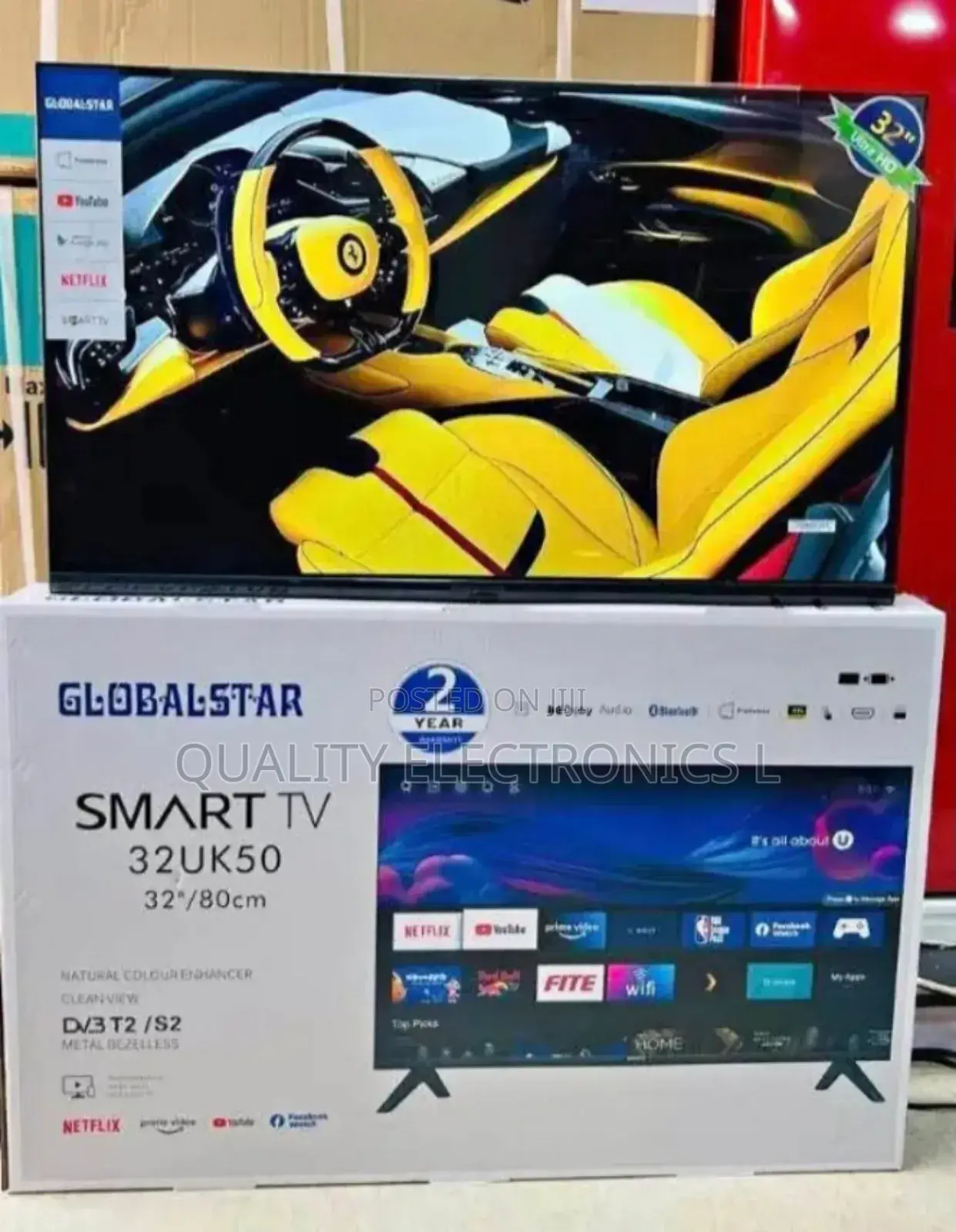 Globalstar 32" Smart Android Flatscreen