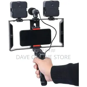 Video Making Kit With 2 Lights, Video Rig Phone Stabilizer