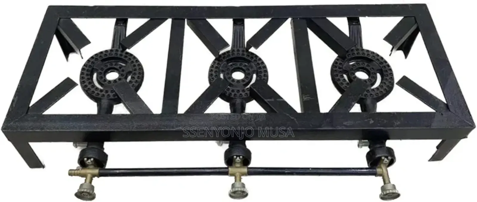 Triple Cast Iron Large Gas Lpg Burner Cooker-15kw Commercial