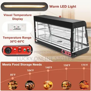 3 Tier Countertop Food Warmer Display