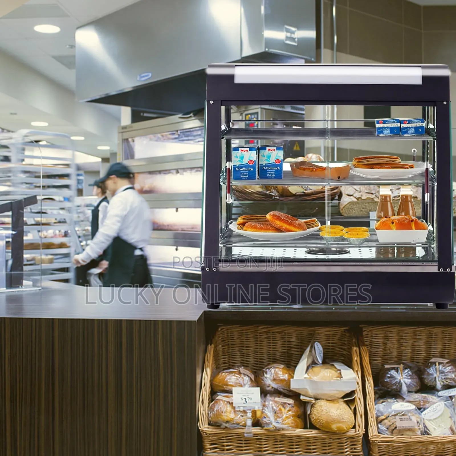 3 Tier Countertop Food Warmer Display