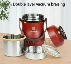 Double Layer Vacuum Food Flask 2ltrs