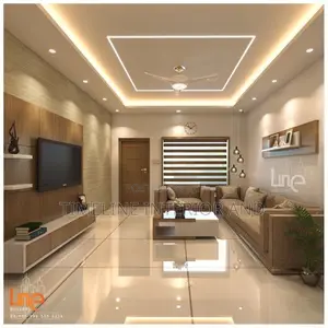 Gypsum Boards Ceiling Integrated Lighting