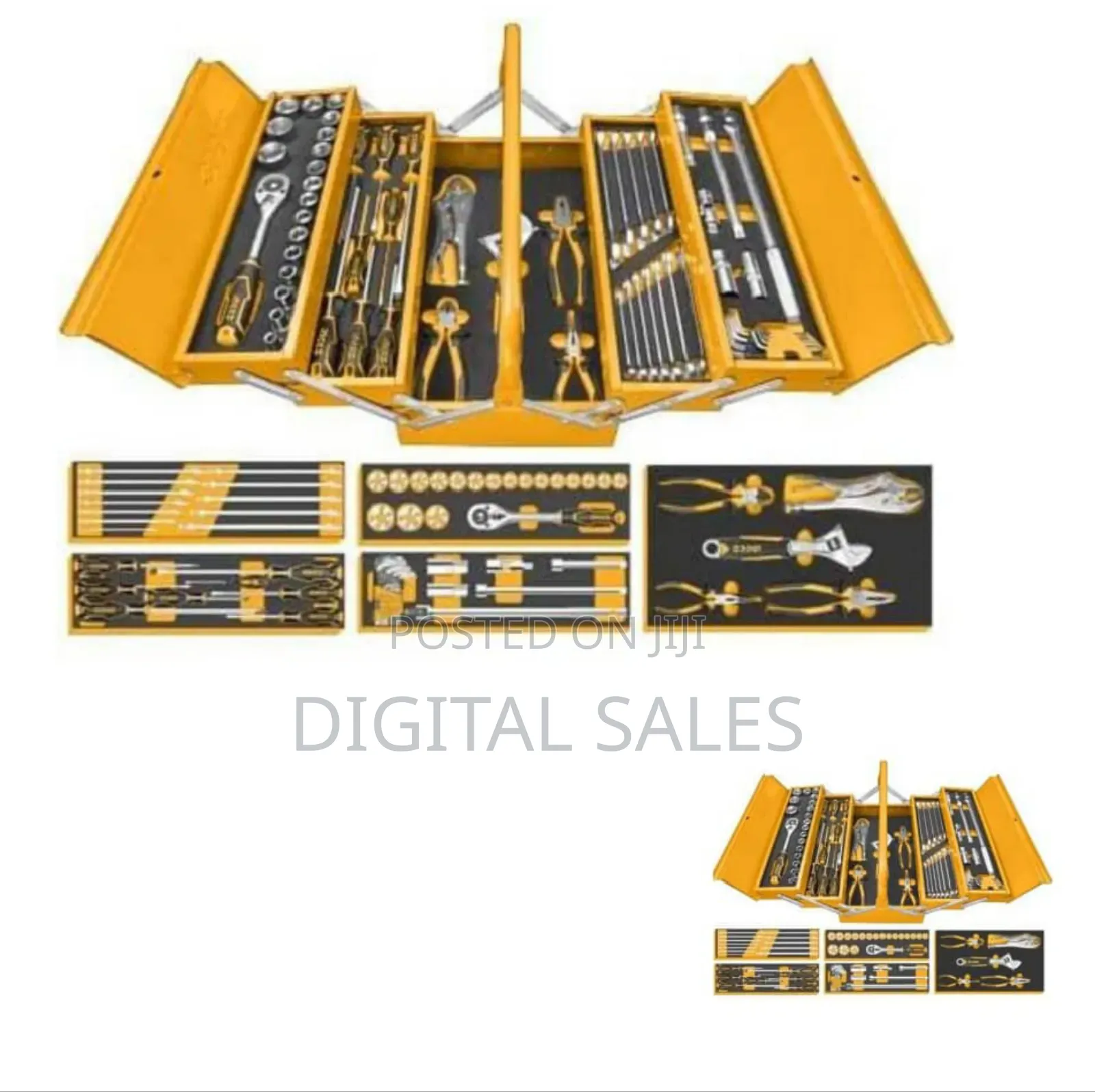 Ingco 59 PCS Tool Chest Set - Orange