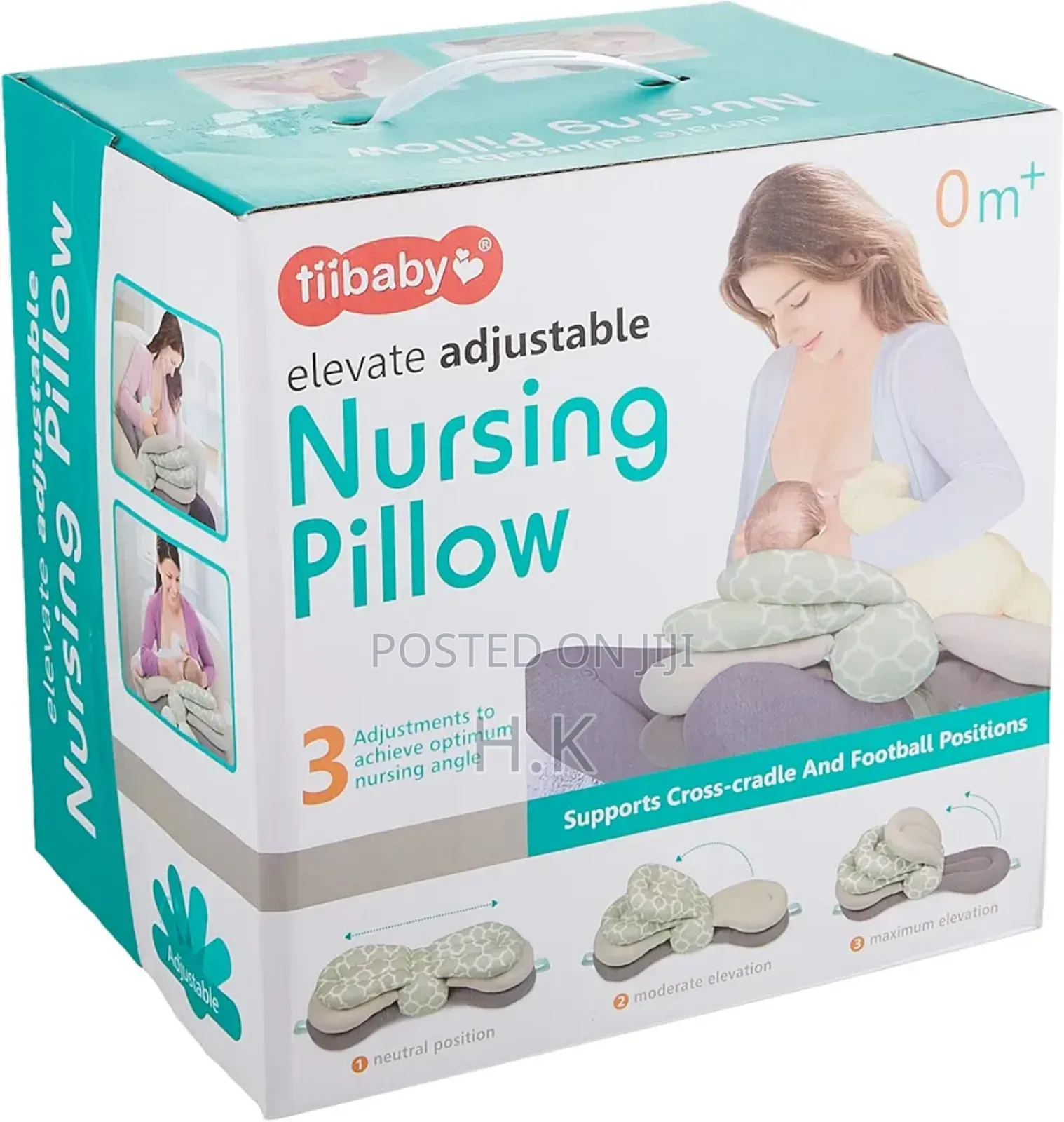 Tiibaby Elevate Adjustable Nursing Pillow