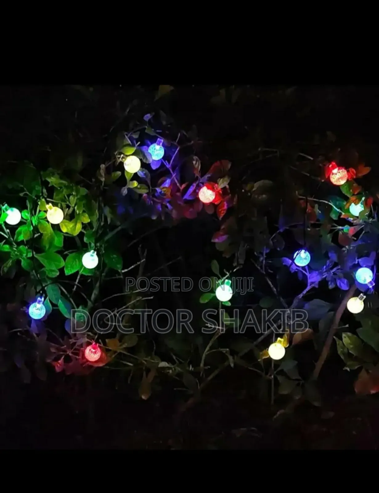 Waterproof Outdoor Solar String Lights