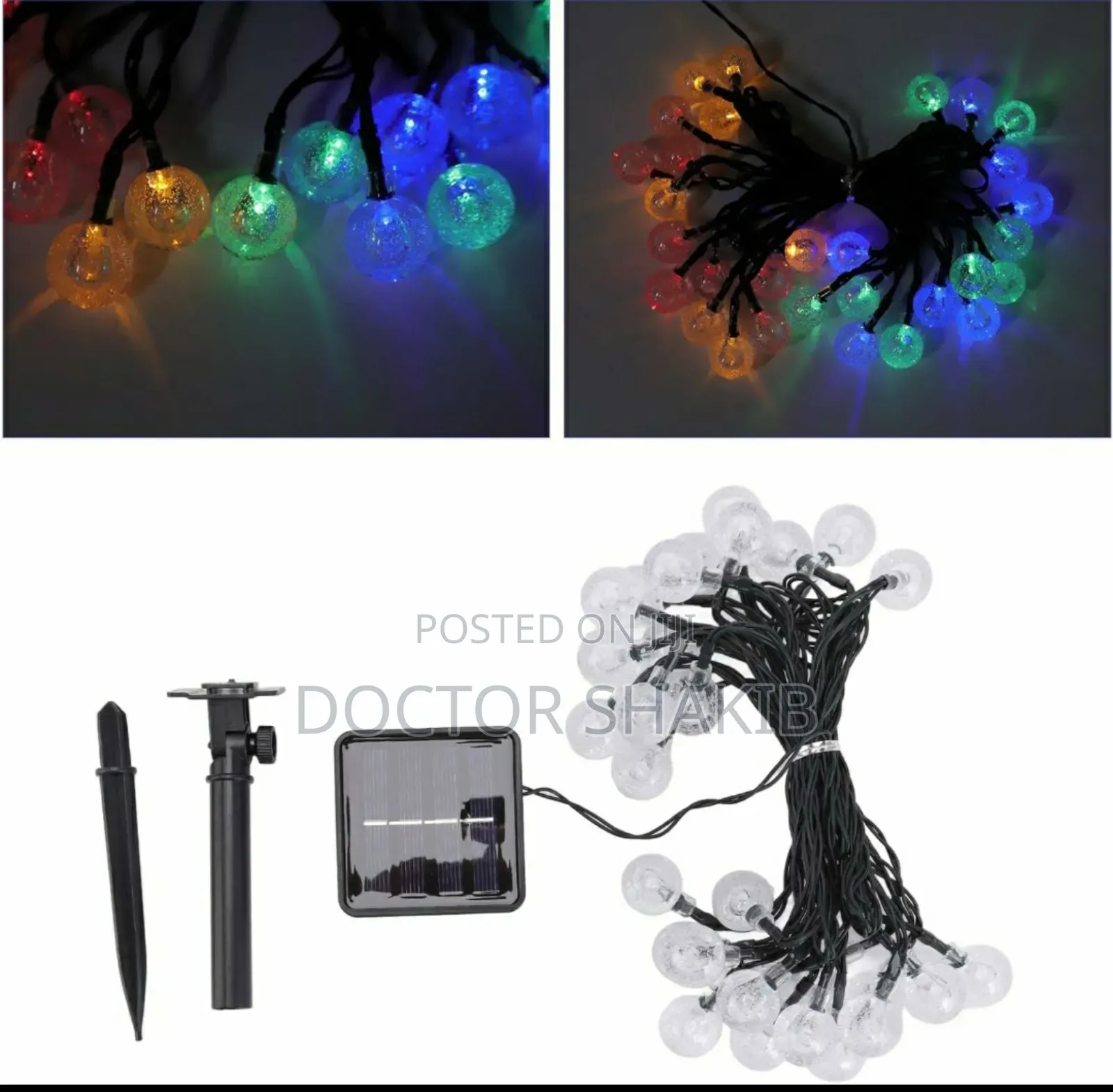 Waterproof Outdoor Solar String Lights