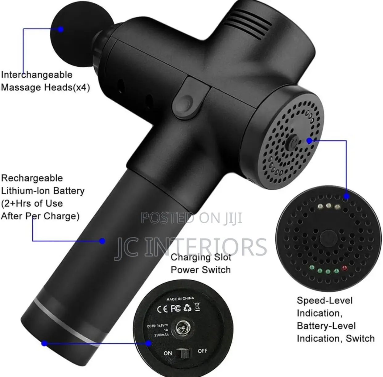 Omniquake Deep Tissue Massage Gun