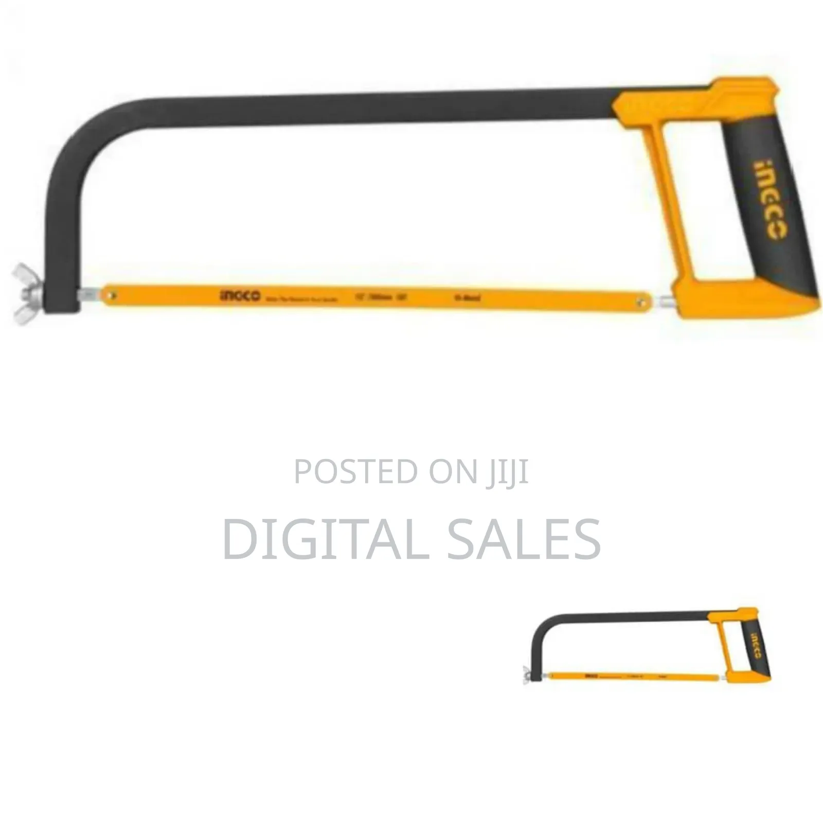 Ingco Hacksaw Frame - Yellow
