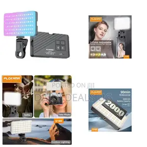 Plokama U160 Pro RGB Led Lighting Video Light Studio