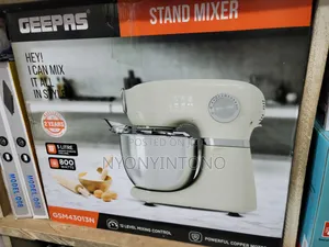 Geepas 800w 5liters Heavy-Duty Stand Mixer