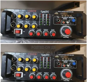 Cortina A200 Digital Karaoke Power Amplifier