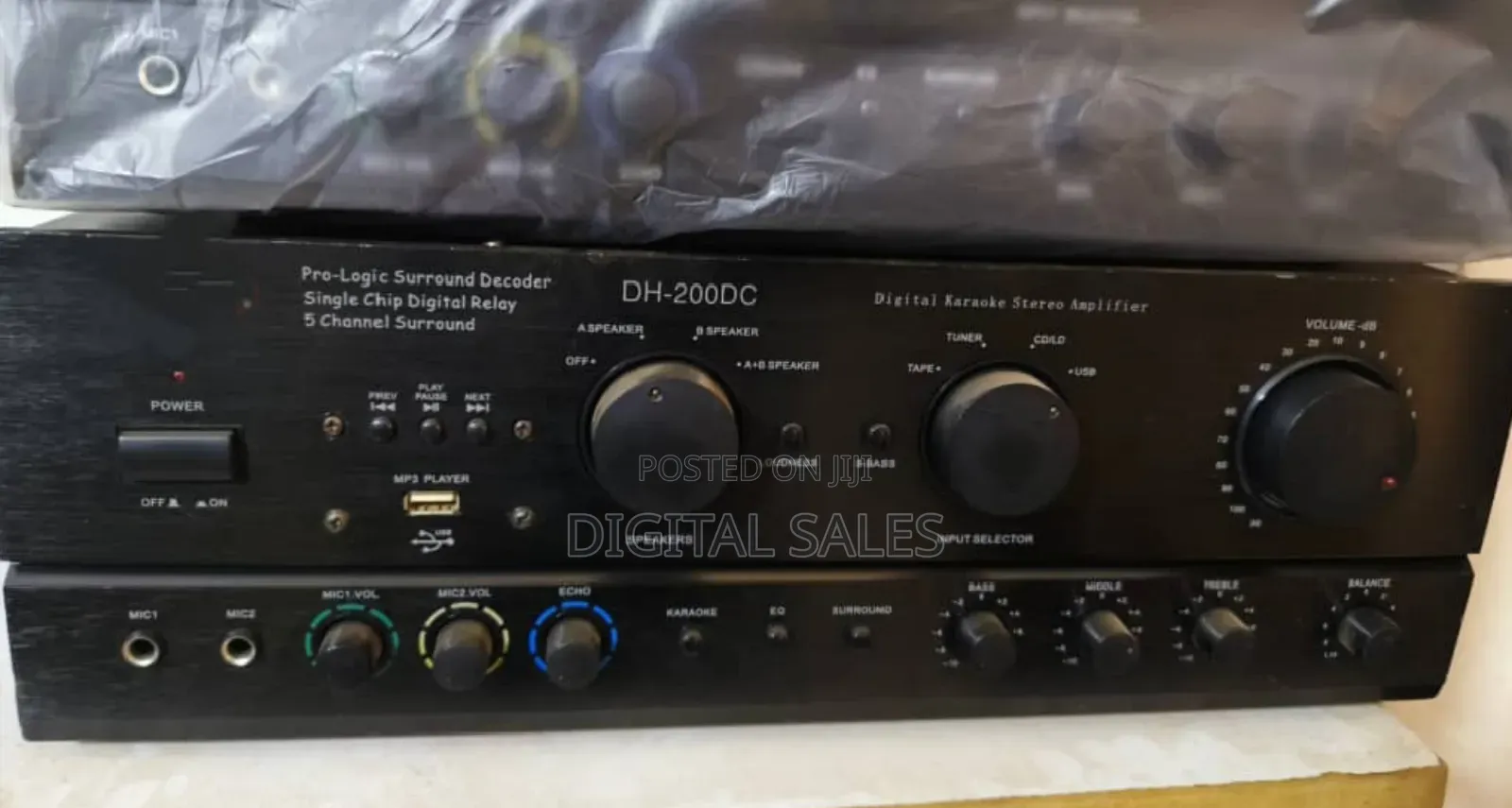 Daishu Professional Digital Karaoke Stereo Amplifier