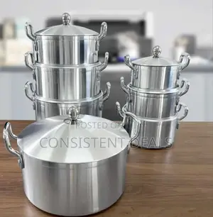 7pcs Aluminum Cooking Saucepan Set