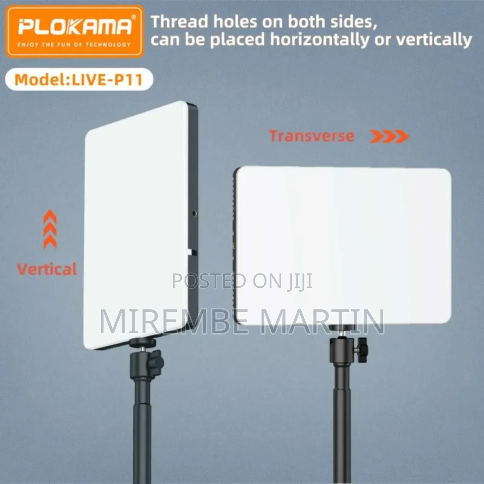 Plokama Led Fill Light Panel Video Light - Live-P11