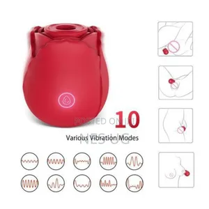 Rose Vibrator Vagina Clitoris Sucker