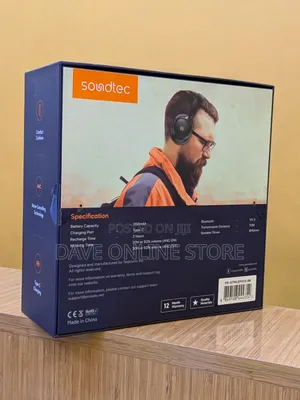 Zen Active Noise Cancellation Headphone Soundtec by Porodo