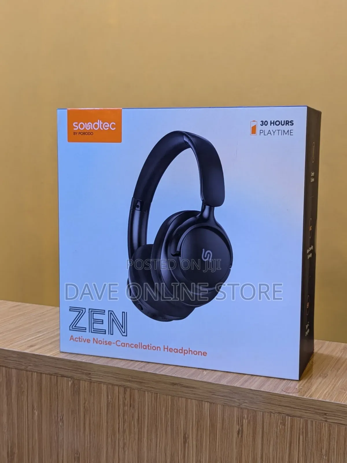 Zen Active Noise Cancellation Headphone Soundtec by Porodo