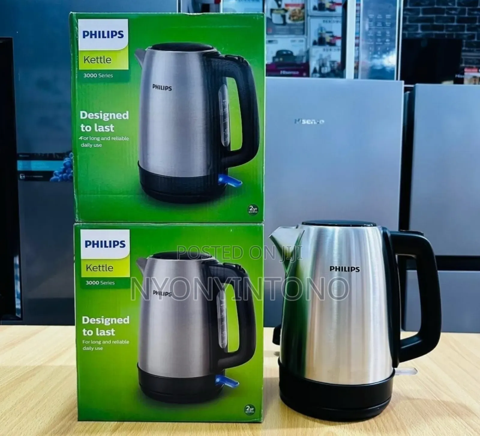 Philips Original Stainlesssteel Water Kettle 2yrs Warrantee