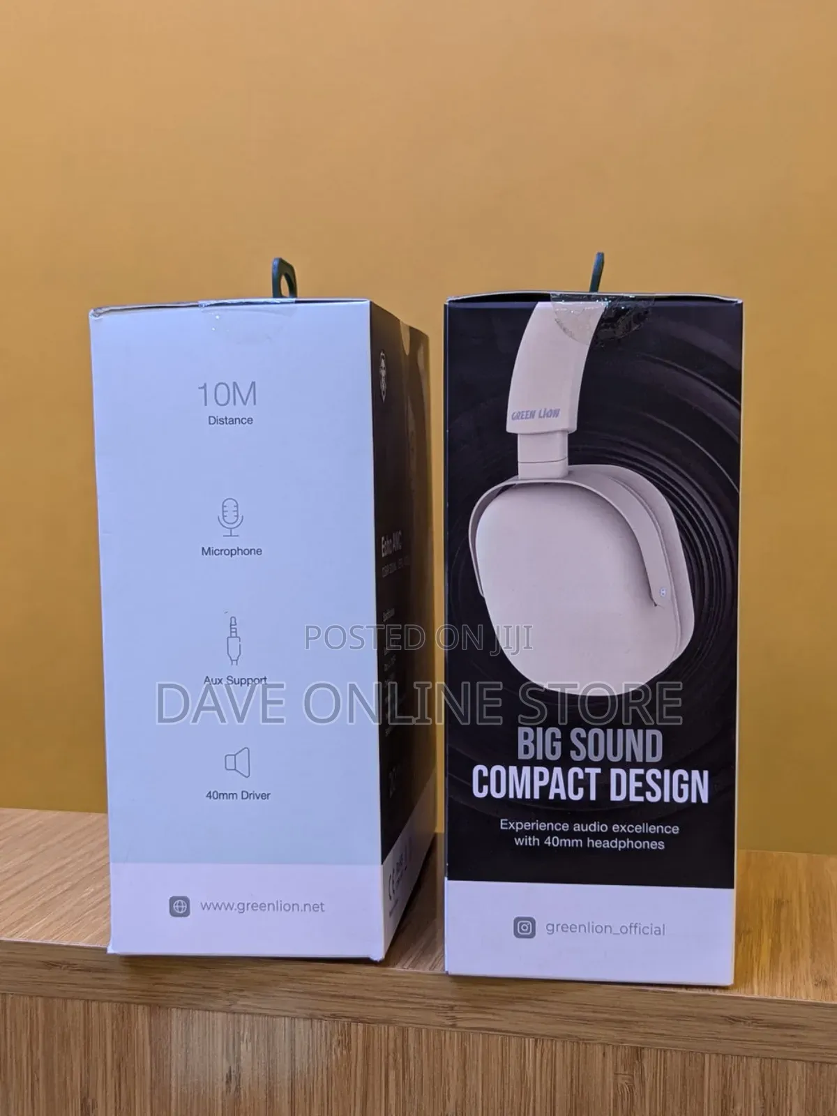 Green Lion Headphone Echo Anc, Clear Sound Zero Noise