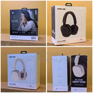 Green Lion Echo Anc Wireless Headphone (Black)