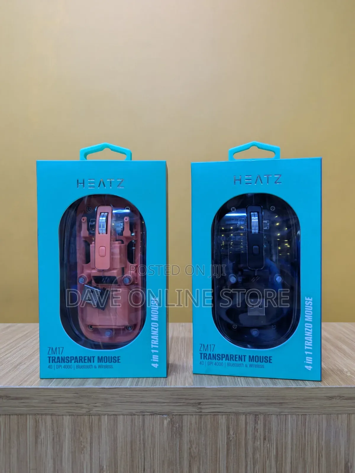 Bluetooth Wireless, Brand Heatz, Rechargeable Mouse,