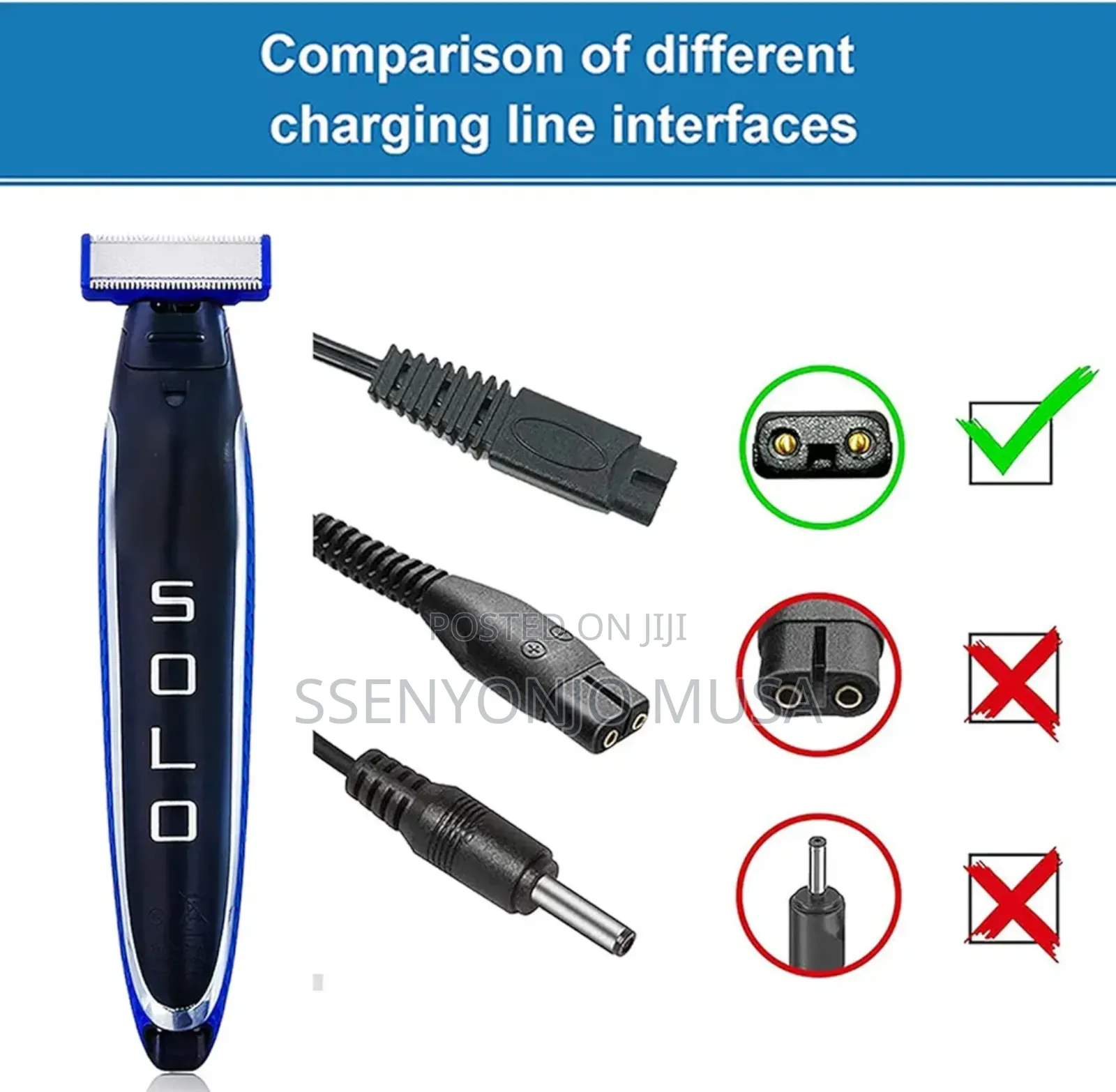 Microtouch Solo Shaver Usb Cable - 39.4" 5v Charging Cord