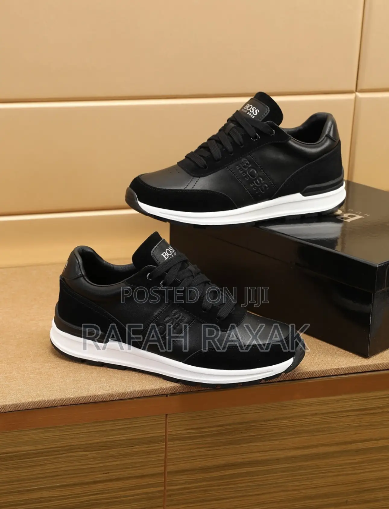 Original Hugo Boss Luxury Leather Sneakers