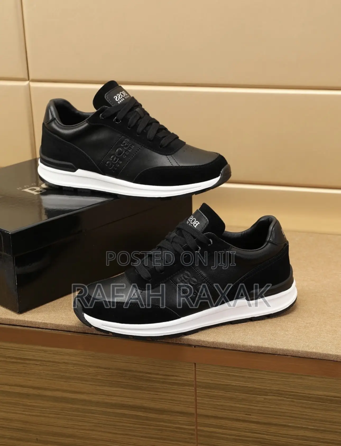 Original Hugo Boss Luxury Leather Sneakers