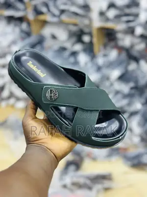 Original Green Luxury Timberland Cross Slide Sandals