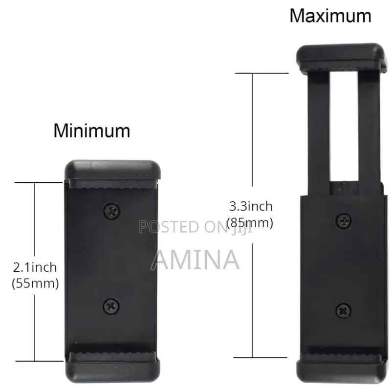 Universal Phone Tripod Mount Holder Clip